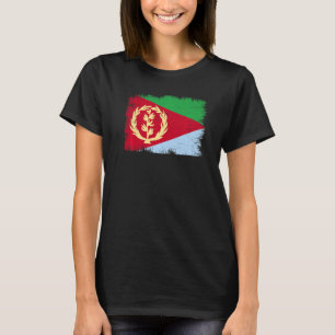 T-shirt Drapeau de l'Erythrée vintage