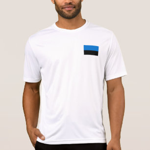 T-shirt Drapeau de l'Estonie