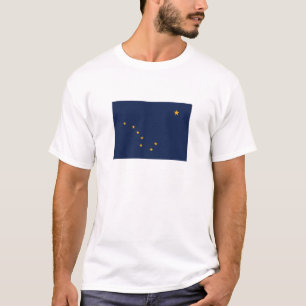T-shirt Drapeau de l'État d'Alaska