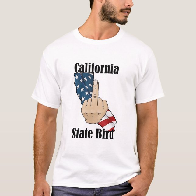 T-shirt Drapeau de l'état de Californie (Devant)
