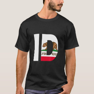 T-shirt Drapeau de l'État de Californie Idaho ID Boise Vil