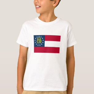 T-shirt Drapeau de l'État de Géorgie