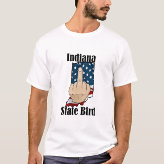 T-shirt Drapeau de l'état de l'Indiana