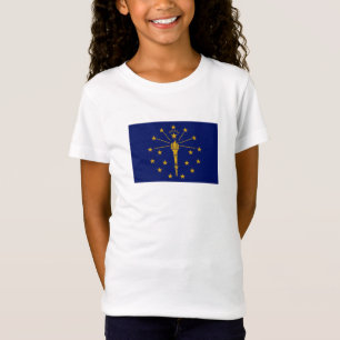 T-Shirt Drapeau de l'État de l'Indiana