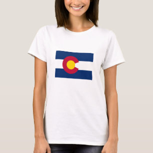 T-shirt Drapeau de l'État du Colorado