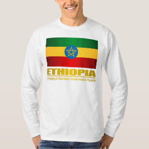 T-shirt Drapeau de l'Ethiopie