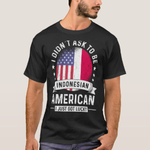 T-shirt Drapeau de l'Humour du patriote indonésien