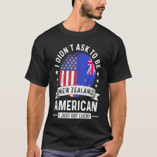 T-shirt Drapeau de l'Humour du patriote néo-zélandais