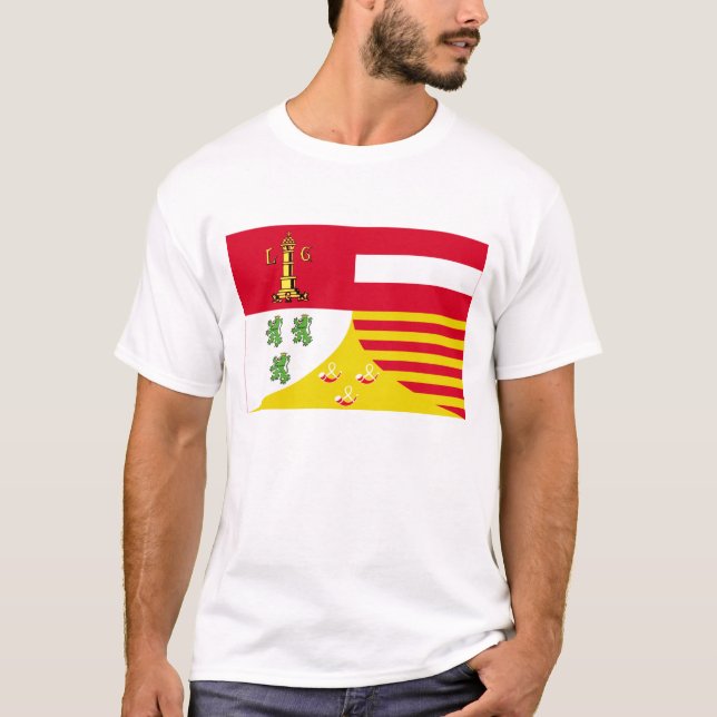 T-shirt Drapeau de Liège (Devant)