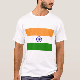 T-shirt Drapeau de l'Inde