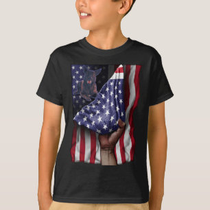 T-shirt Drapeau de l'Indépendance Us Hollandais Shepherd