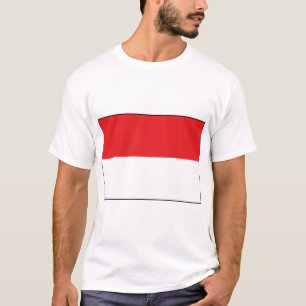 T-shirt Drapeau de l'Indonésie