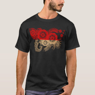 T-shirt Drapeau de l'Indonésie