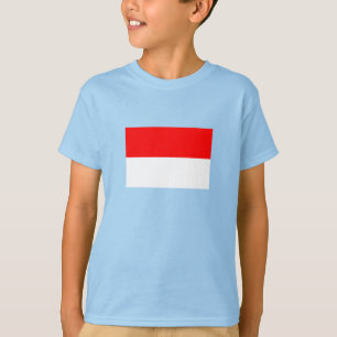T-shirt Drapeau de l'Indonésie