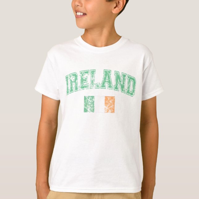 T-shirt Drapeau de l'Irlande (Devant)