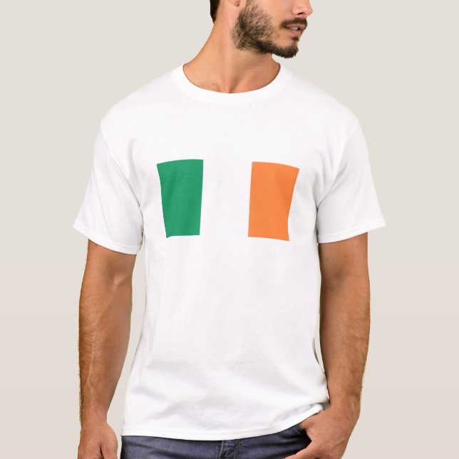 T-shirt Drapeau de l'Irlande (Devant)