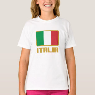 T-shirt Drapeau de l'Italie