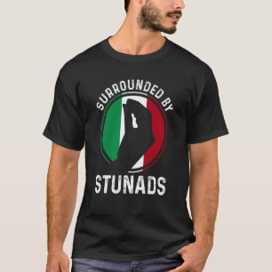T-shirt Drapeau de l'Italie Racines italiennes Citation En