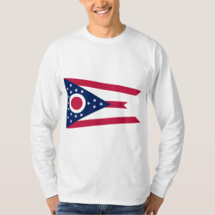 T-shirt Drapeau de l'Ohio