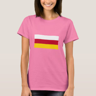 T-shirt Drapeau de l'Ossétie du Nord