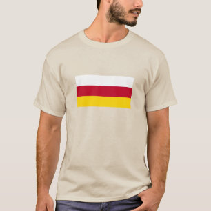 T-shirt Drapeau de l'Ossétie du Nord