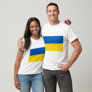 T-shirt Drapeau de l'Ukraine