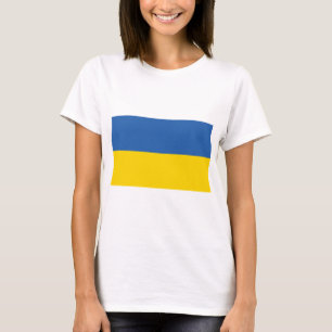 T-SHIRT DRAPEAU DE L'UKRAINE