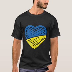 T-shirt Drapeau de l'Ukraine vintage fierté ukrainienne Dr