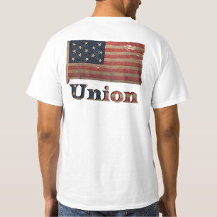 T-shirt Drapeau de l'Union de guerre civile ✨ antique hist