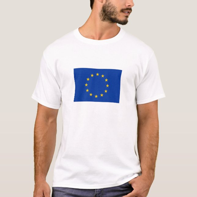 T-shirt Drapeau de l'Union européenne (Devant)