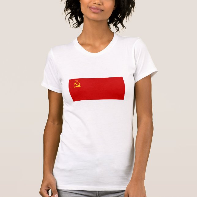 T-shirt Drapeau de l'Union soviétique (Devant)