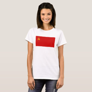 T-shirt Drapeau de l'Union soviétique URSS communiste Fauc
