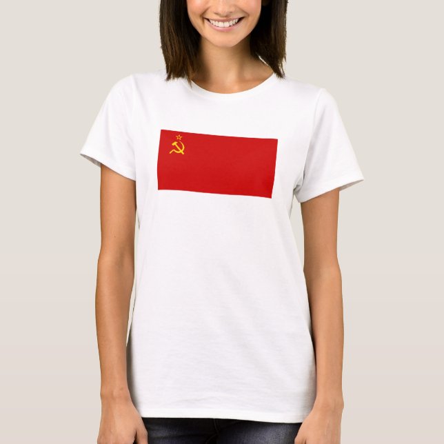 T-shirt drapeau de l'URSS (Devant)