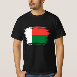 T-shirt Drapeau de Madagascar