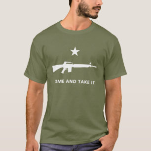 T-SHIRT DRAPEAU DE MOLON LABE M16 GONZALES