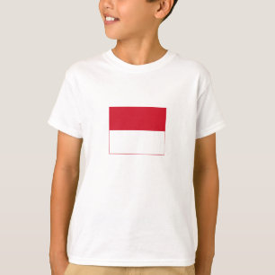 T-shirt Drapeau de Monaco