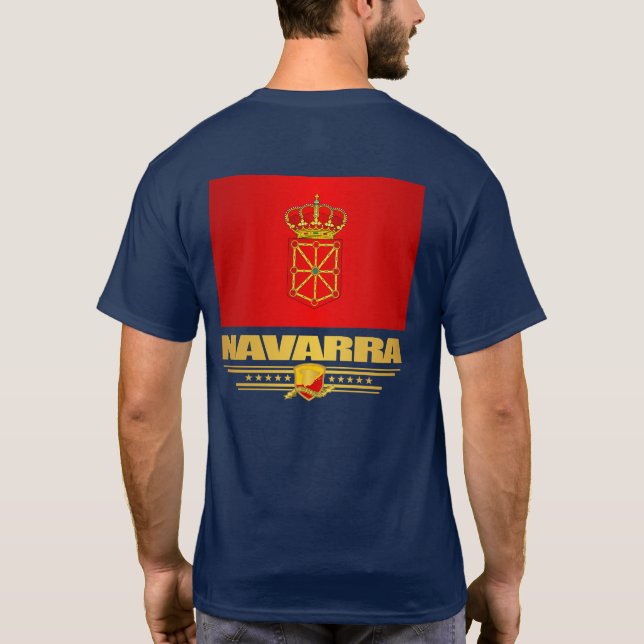 T-shirt Drapeau de Navarre (Dos)