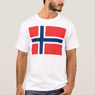T-shirt Drapeau de Norway