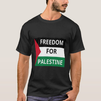 T-shirt Drapeau de Palestine, Liberté pour la Palestine, p
