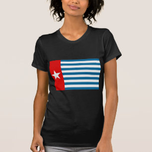 T-shirt Drapeau de Papouasie occidentale / Étoile du matin