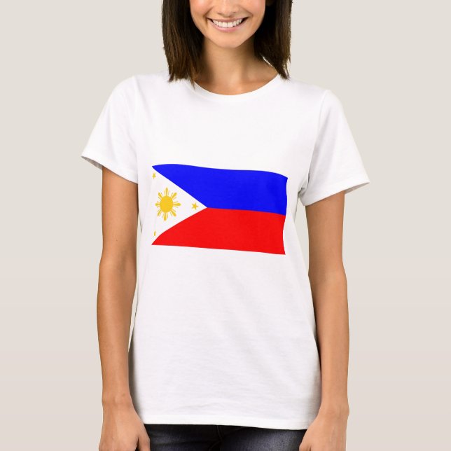 T-shirt Drapeau de Philippines (Devant)