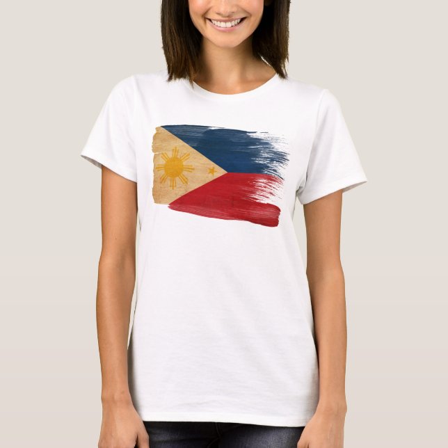 T-shirt Drapeau de Philippines (Devant)
