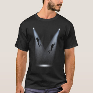 T-shirt Drapeau de plongée Plongée en scaphandre Aquaholiq