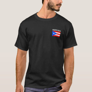 T-shirt Drapeau de Porto Rico Pochette Racines de la famil