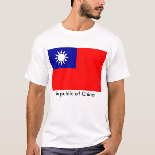 T-shirt Drapeau de ROC, République de Chine