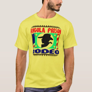 T-shirt Drapeau de rodéo de la prison d'Angola