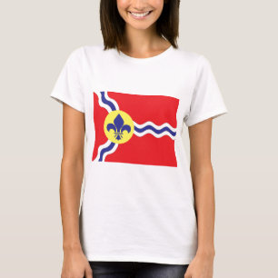 T-shirt Drapeau de Saint-Louis