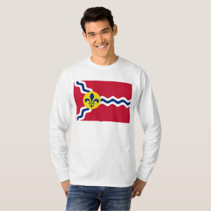 T-shirt Drapeau de Saint-Louis, Missouri