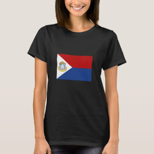 T-shirt Drapeau de Saint-Martin