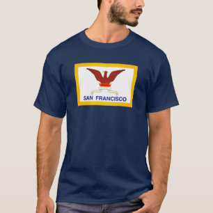 T-shirt Drapeau de San Francisco, Californie